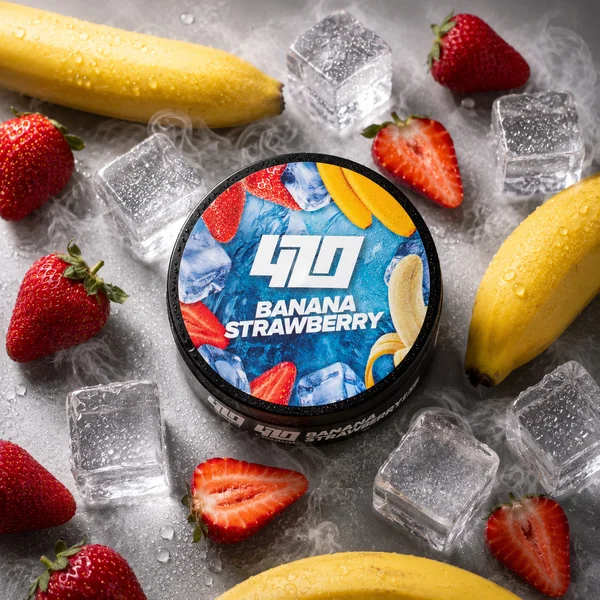 Тютюн 420 Classic Banana Strawberry (Банан Полуниця) 100 гр