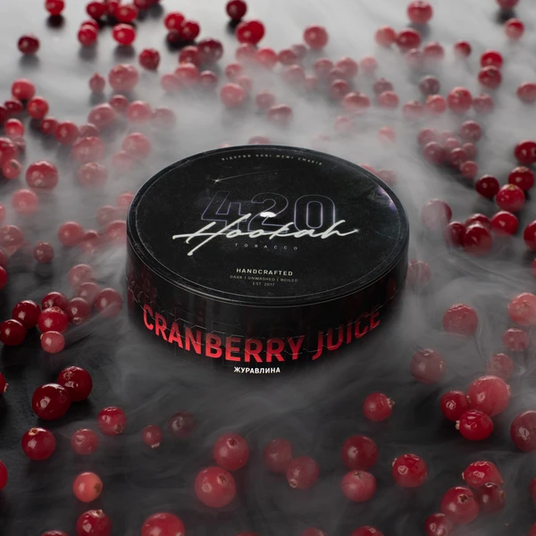 Тютюн 420 Classic Cranberry Juice (Журавлина) 100 гр