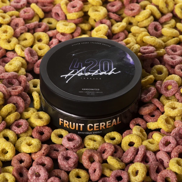 Тютюн 420 Classic Fruit Cereal (Фруктові Пластівці) 100 гр