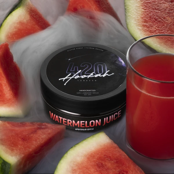 Тютюн 420 Classic Watermelon Juice (Кавуновий Фреш) 100 гр