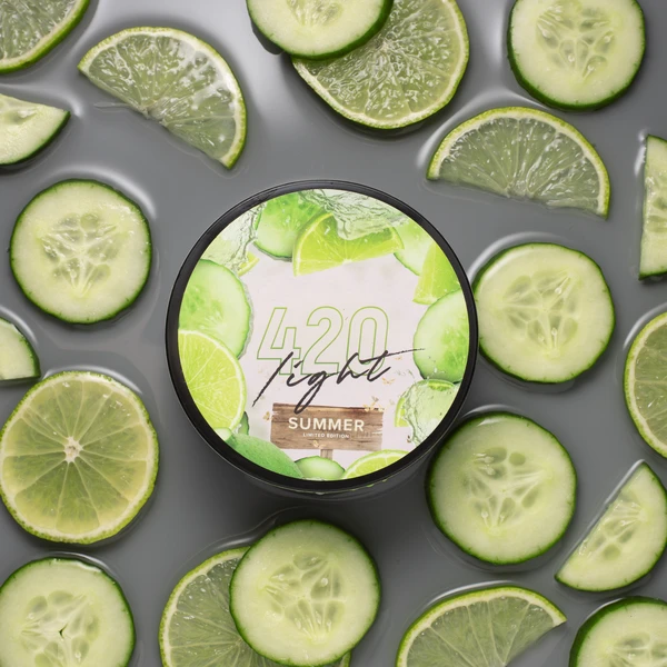 Тютюн 420 Light Cucumber Lemonade (Огірковий Лимонад) 100 гр