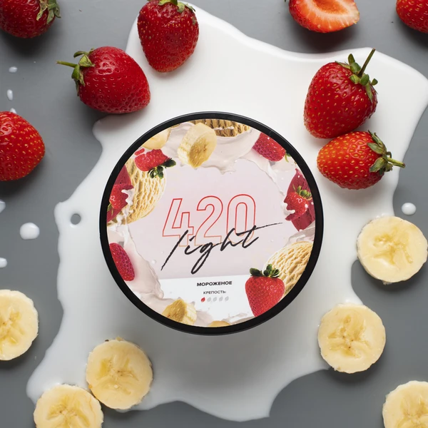 Тютюн 420 Light Ice Cream (Морозиво) 100 гр
