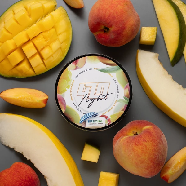 Тютюн 420 Light Mango Peach Melon (Манго Персик Диня) 100 гр
