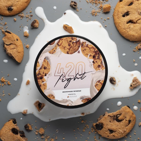 Тютюн 420 Light Milk Cookie (Молочне Печиво) 100 гр