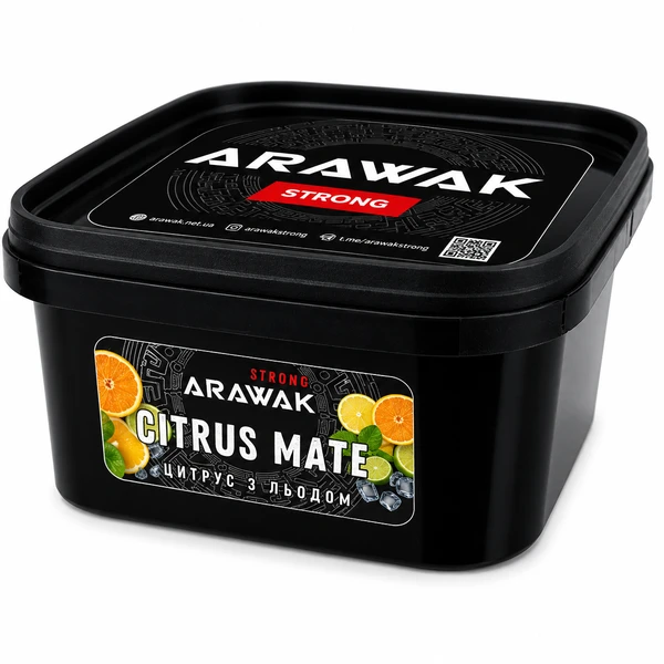 Тютюн Arawak Strong Citrus Mate (Цитрус з льодом) 200 гр