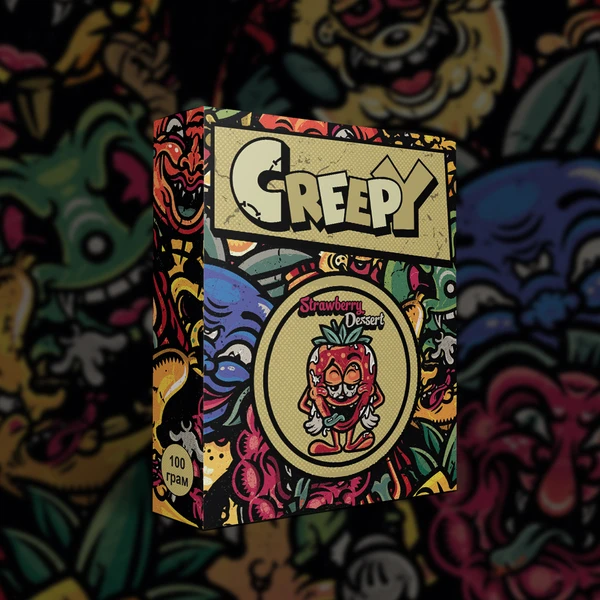 Тютюн Creepy Strawberry Dessert (Полуничний Десерт) 100 гр