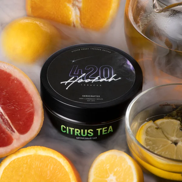 Тютюн 420 Classic Line Citrus Tea (Цитрусовий Чай) 100 гр